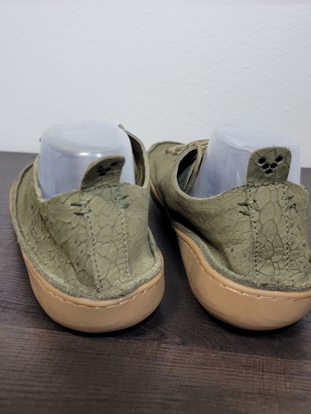 Vivo Barefoot Sensus 1 Moc Lace-up Croc Embossed Leather Wide Sneaker 46 - Picture 4 of 15